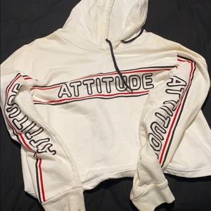 Cropped hoodie